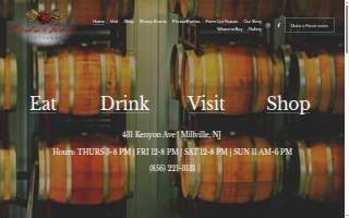 Cedar Rose Vineyards website