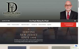 Diego Law Firm, LLC. website