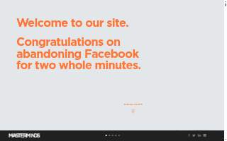 Masterminds Advertising Inc website