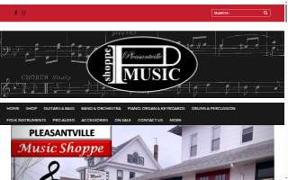 Pleasantville Music Shoppe website
