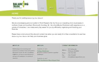 Balancing Your Beans website