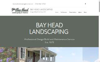 Bay Head Landscaping website