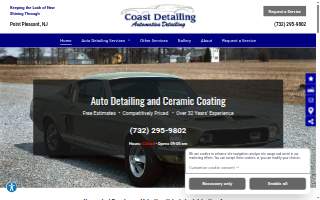 Coast Detailing, Inc. website