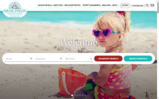 Shore Points Vacations website
