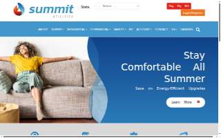 Summit Home Care website