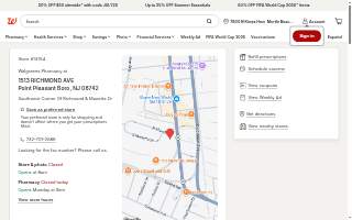 Walgreens Pharmacy of Point Pleasant website