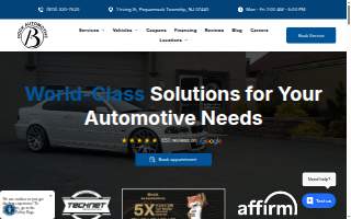 Bock Automotive website