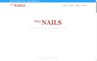 Daisy Nails website