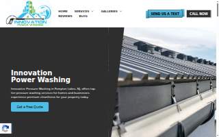 Innovation Power Washing website