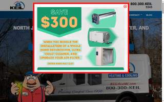 KEIL Heating and Air Conditioning website