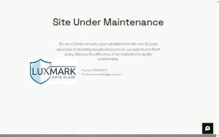 LuxMark Auto Glass website