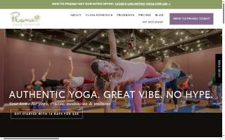 Prana Yoga Center - Formerly Highland Yoga website