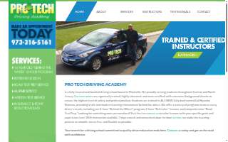 Pro Tech Driving Academy LLC of Pompton Lakes website