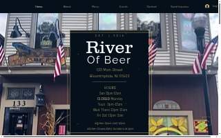 River Of Beer website