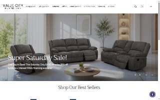 Value City Furniture NJ website