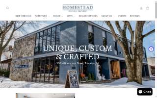 Homestead Princeton website