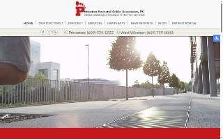 Princeton Foot and Ankle Associates of Plainsboro website