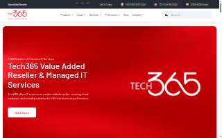 Tech365.io by Princeton IT Services website