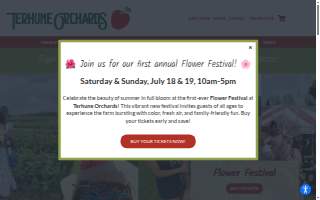 Terhune Orchards website