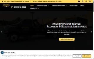 Chain Gang Towing & Recovery Agency of Rahway website
