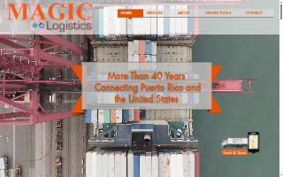 Magic Transport website