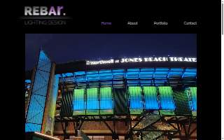 Rebar Lighting Design website