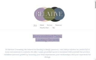 Relative Counseling LLC of Rahway website