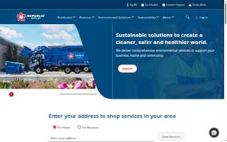 Republic Services - Rahway website