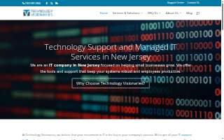Technology Visionaries LLC of Linden website