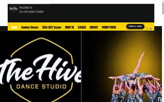 The Hive Dance Studio of Rahway website
