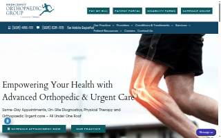 Union County Orthopaedic Group, a Division of OrthoNJ website