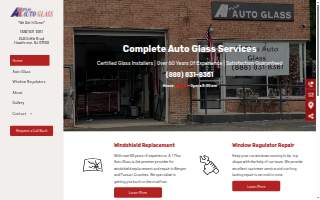 A1 Plus Auto Glass of Ramsey website