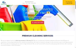 Cleaning Services of New Jersey website