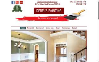 DeBel's Painting website
