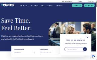 +MEDRITE Urgent Care website