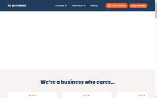 NJ Garage Doors LLC of Ramsey website