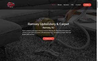 Ramsey Upholstery & Carpet website