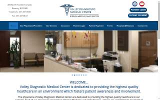 Valley Diagnostic Medical Center website