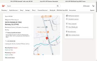 Walgreens of Ramsey website