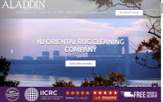 Aladdin Oriental Rug NJ of Red Bank website