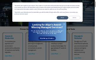 Align Red Bank website