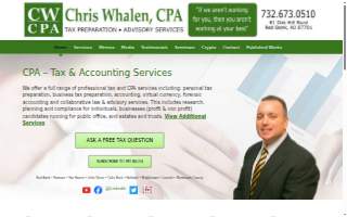 Chris Whalen, CPA website