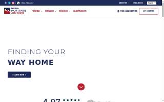 Home Mortgage Advisors LLC website
