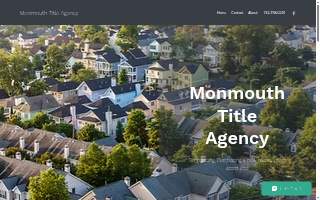 Monmouth Title Agency Inc website