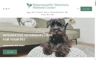 Naturopawthic Veterinary Wellness Center of Red Bank website