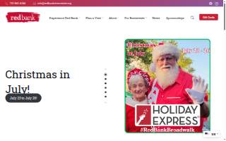 Red Bank Moments website