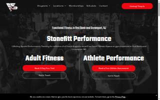 Stonefitt Performance website
