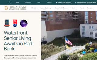 The Atrium at Navesink Harbor website