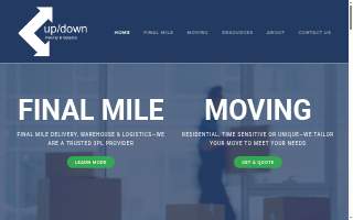 Up/Down Moving & Logistics - Red Bank website