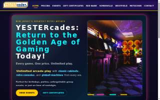 YESTERcades of Red Bank website